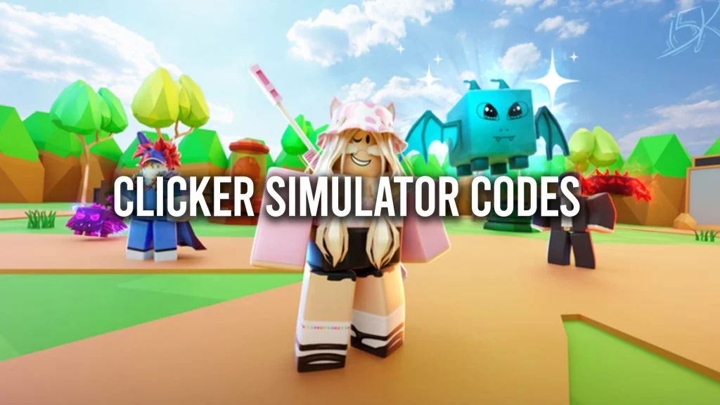 Clicker simulator codes: three characters posing with their pets