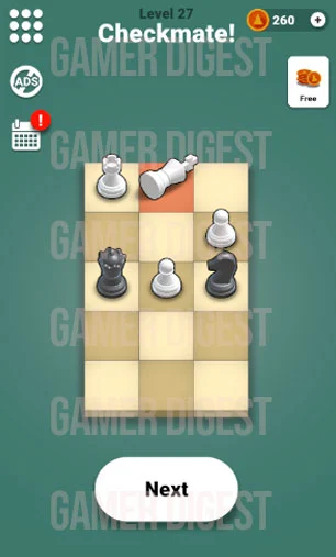 Pocket Chess Level 27 - 2
