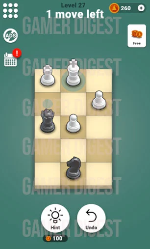 Pocket Chess Level 27 - 1