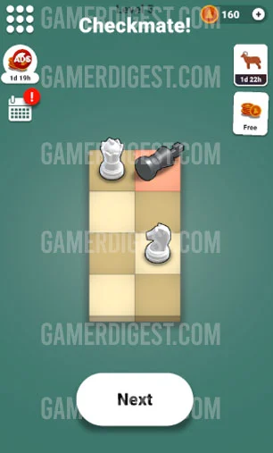 Pocket Chess Level 5 Mate in 1 Answer