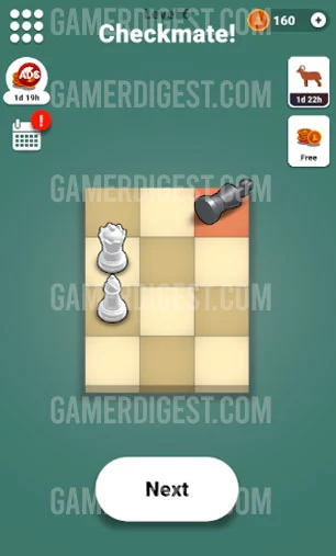 Pocket Chess Level 6 Mate in 1 Answer
