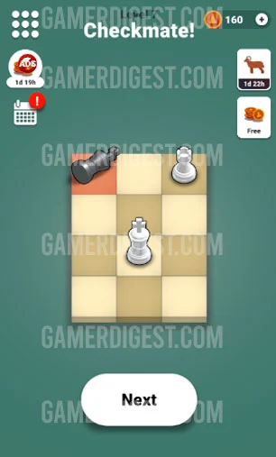 Pocket Chess Level 7 Mate in 1 Answer