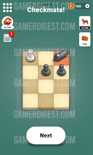 Pocket Chess Level 8 Mate in 1 Answer