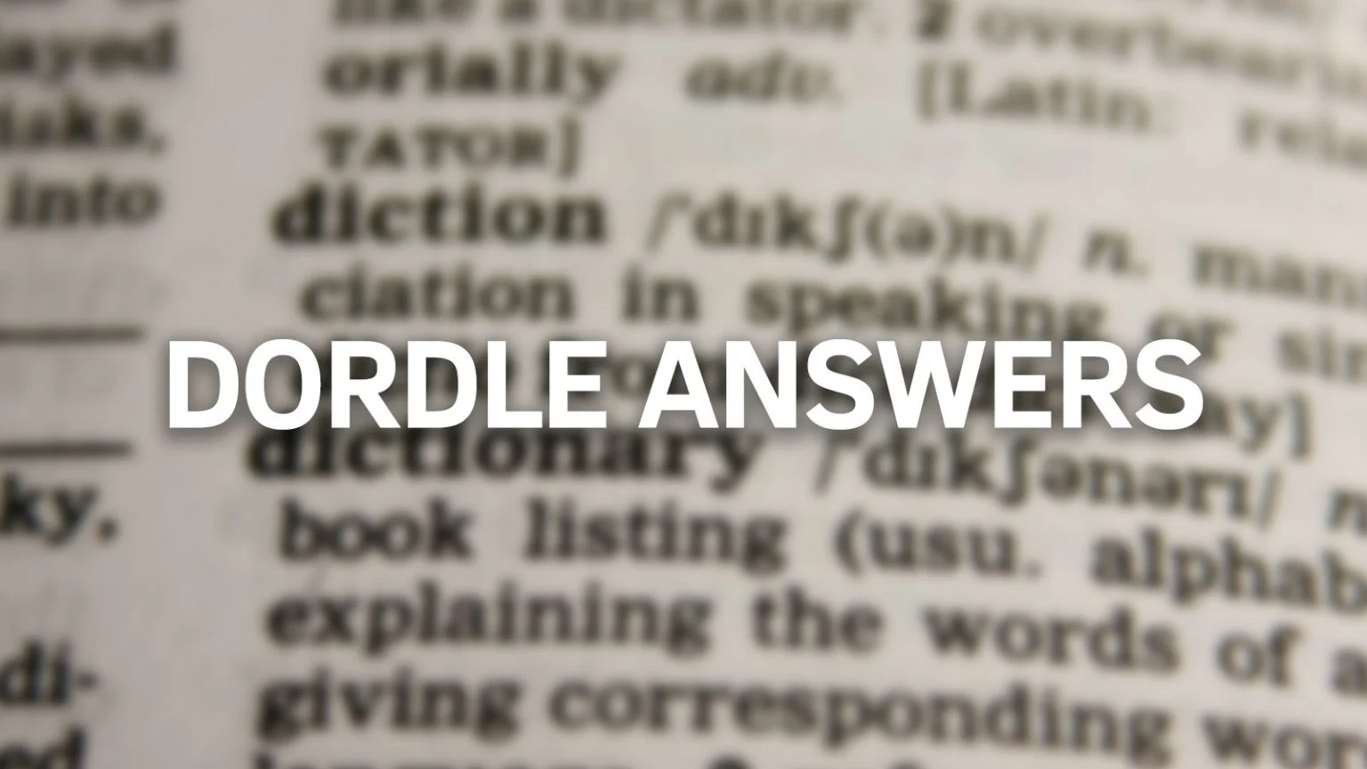 Dordle answers november 2022 today s solution