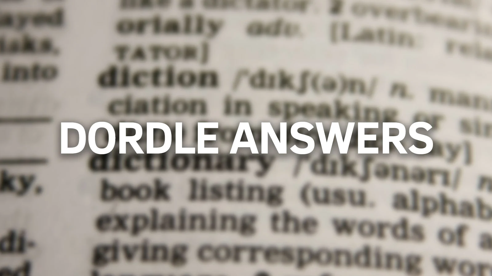 dordle-answers-january-2026-today-s-solution