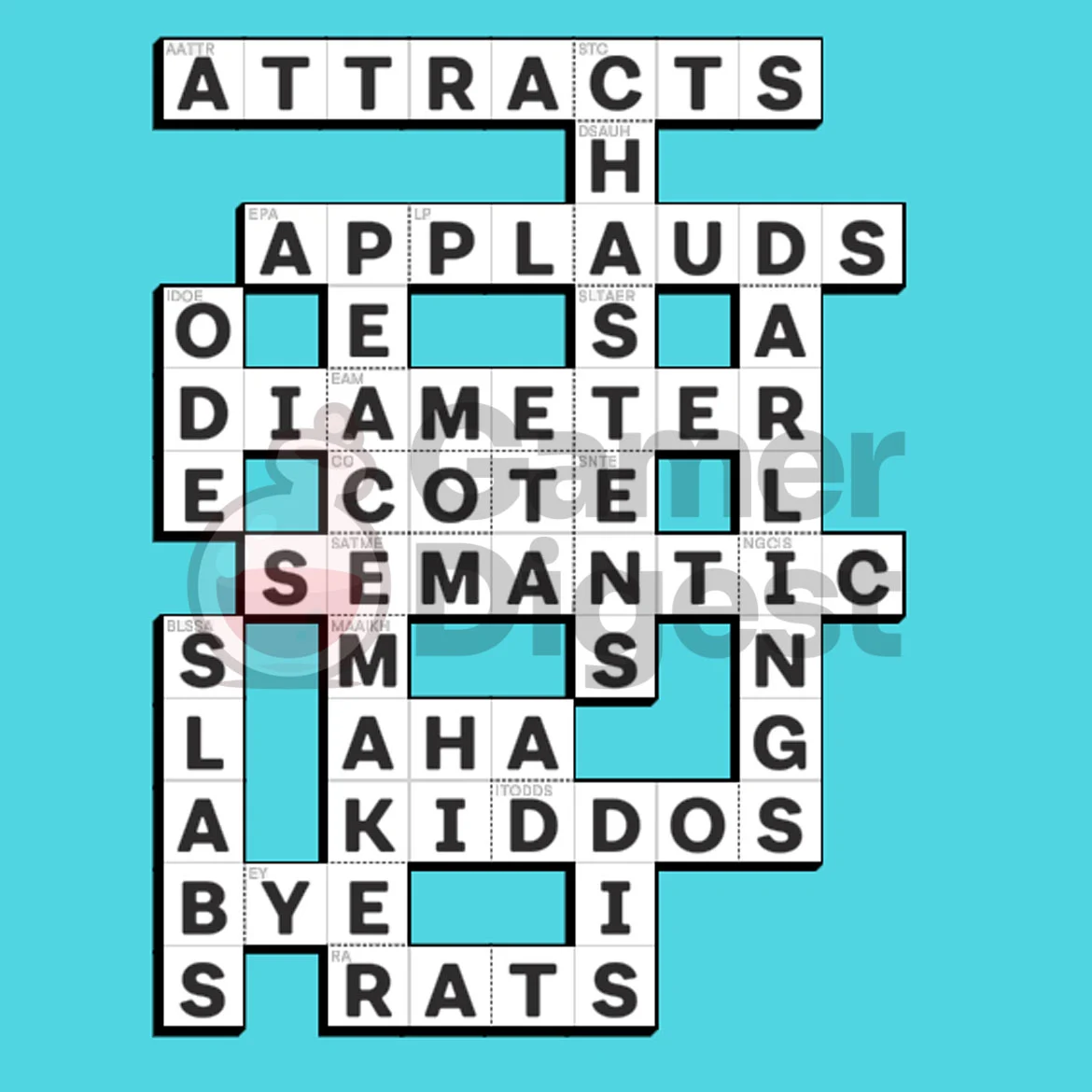 Knotwords Answers - Friday, June 3, 2022 Daily Classic Puzzle
