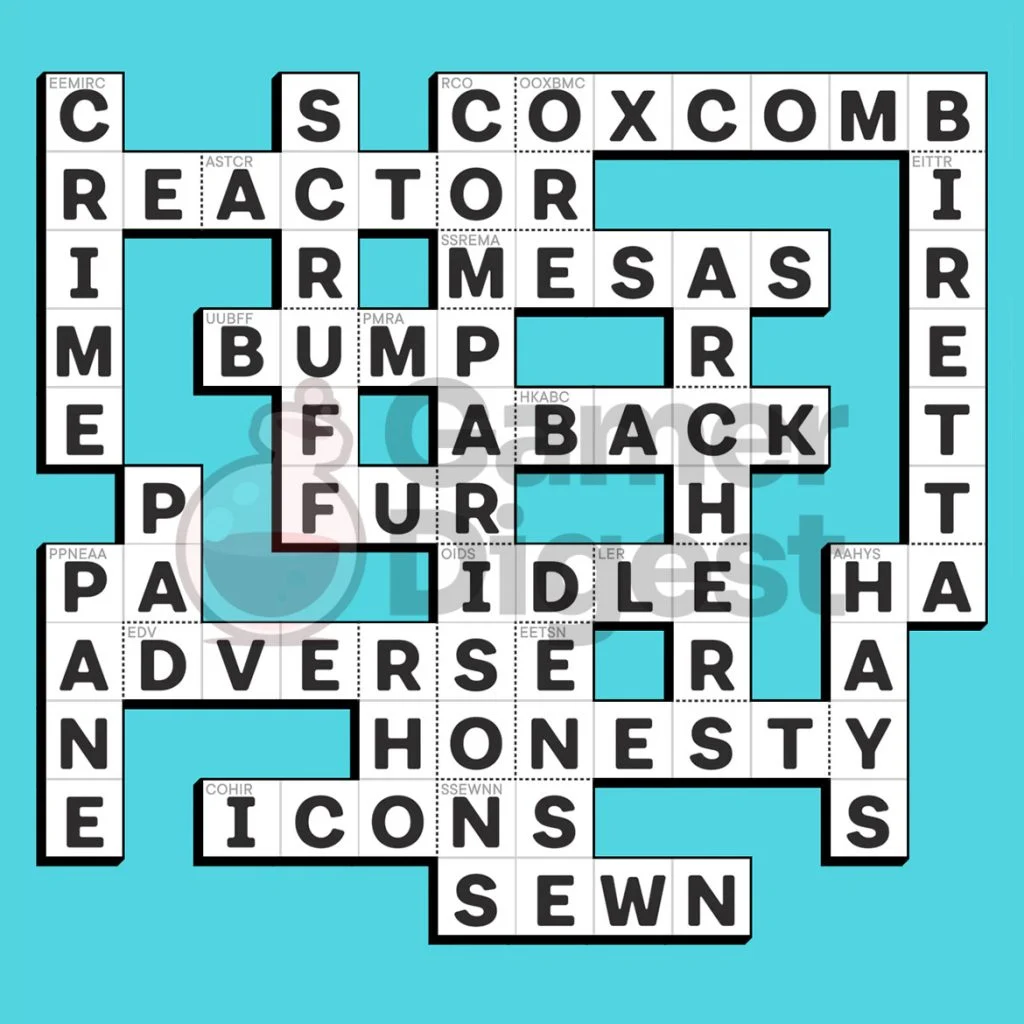 Knotwords Answers - Saturday, May 7, 2022 Daily Puzzle