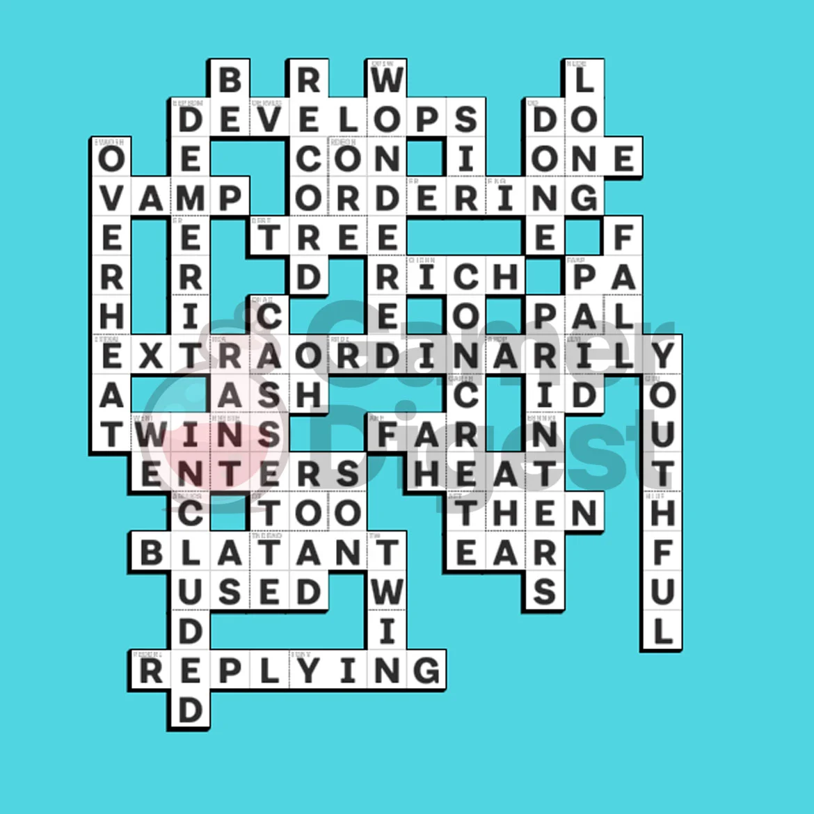 Knotwords Answers - Sunday, May 29, 2022 Daily Classic Puzzle