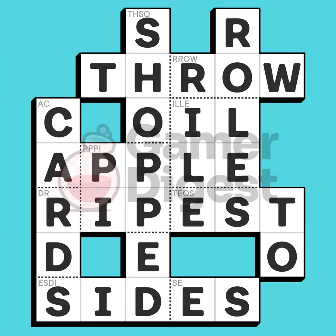 Knotwords Answers - Tuesday, May 10, 2022 Daily Puzzle