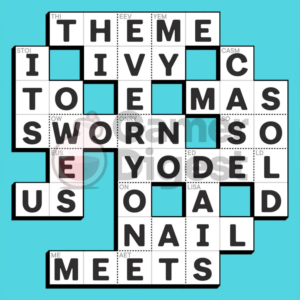 Knotwords Answers - Wednesday, May 11, 2022 Daily Puzzle