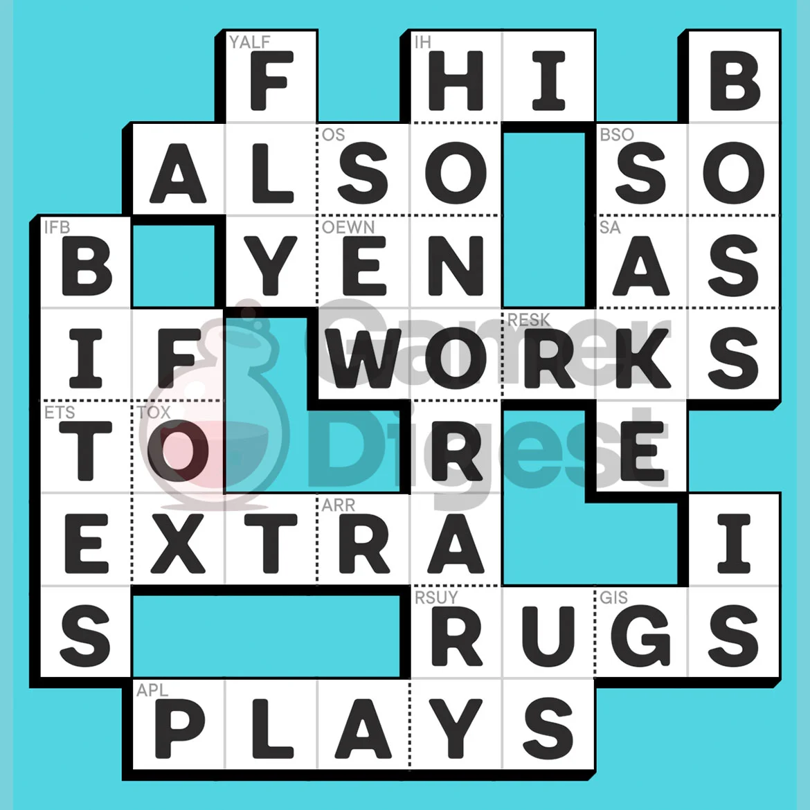 Knotwords Answers - Wednesday, May 18, 2022 Daily Puzzle