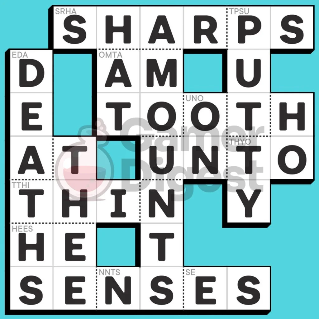 Knotwords Answers – Tuesday, May 3, 2022 Daily Puzzle