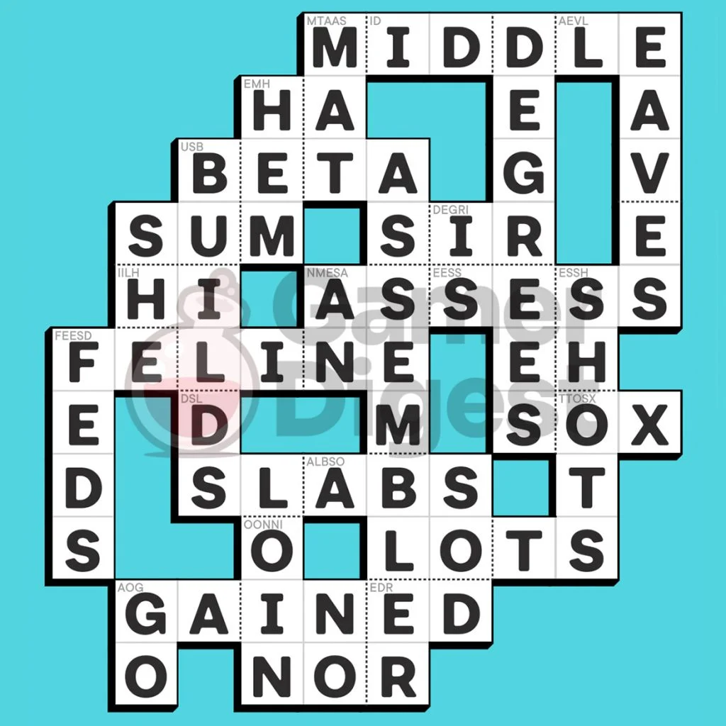 Knotwords Answers - Wednesday, May 5, 2022 Daily Puzzle
