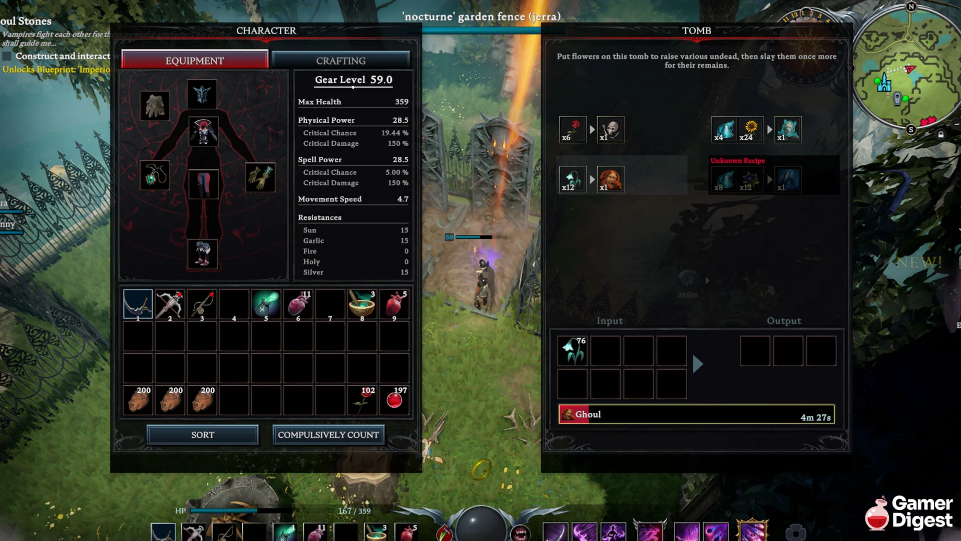 Where to Get Grave Dust in V Rising - Tombs