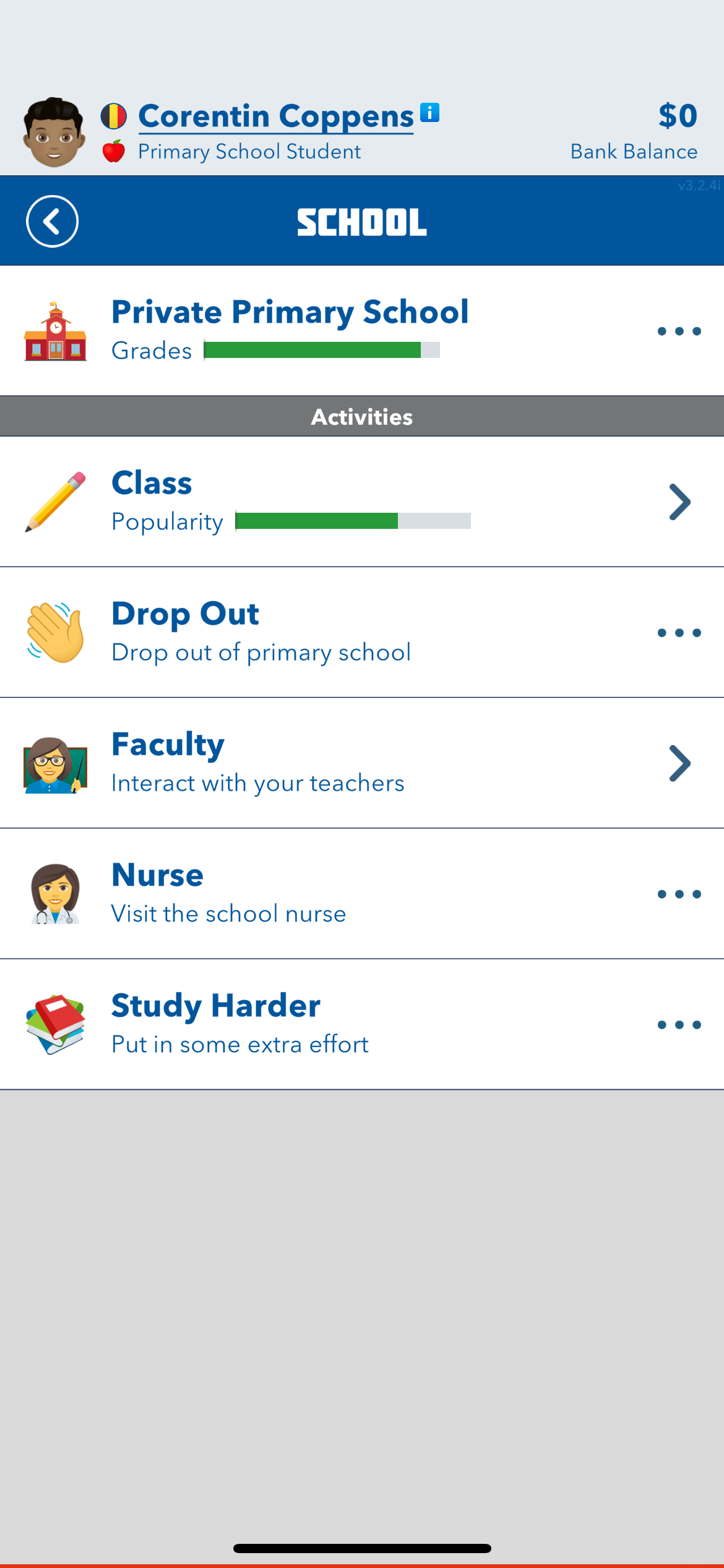 BitLife Study Harder