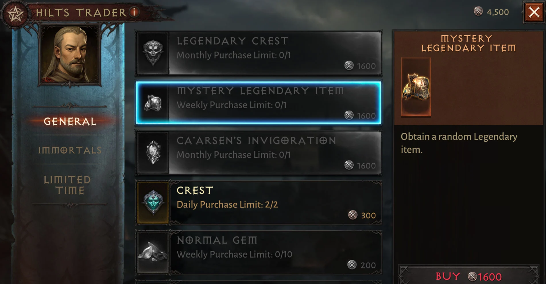 How to Get Legendary Items for Free in Diablo Immortal - Hilts Trader