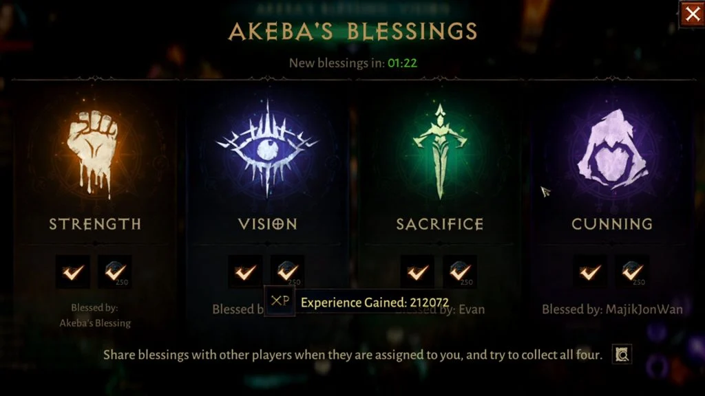 How to Seek Blessings from Other Shadows in Diablo Immortal