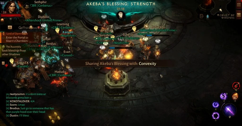 Sharing Blessings Diablo Immortal