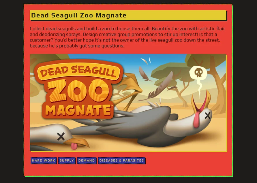 Steam Summer Sale 2022 - Clorthax's Party Badge - Dead Seagull Zoo Magnate