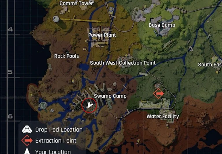 How to Stash Grenades in the Swamp Skeleton Dead Drop in The Cycle Frontier Gamer Digest