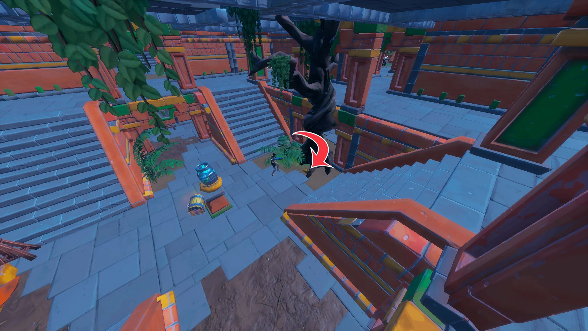 Durrrburger Relic Location at The Temple