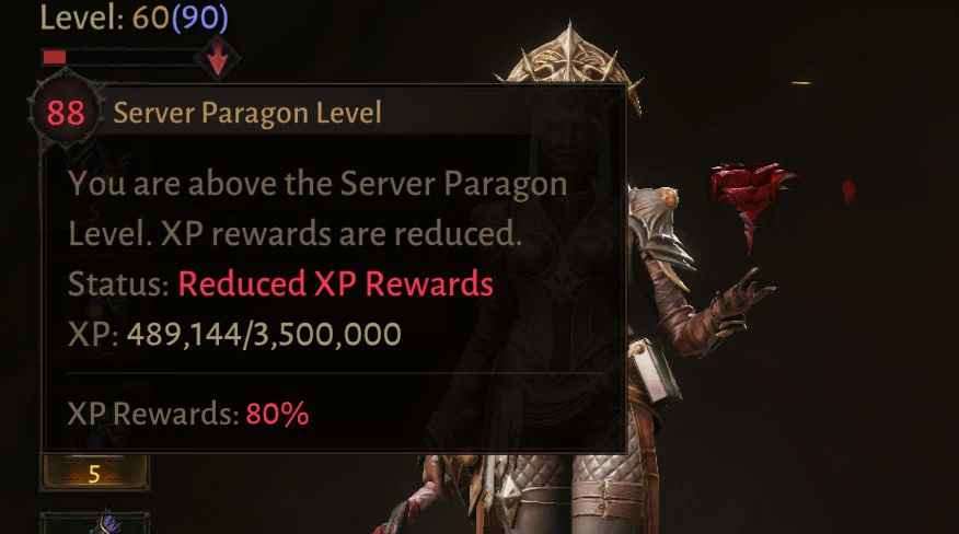 How to Check Your Server Paragon Level in Diablo Immortal