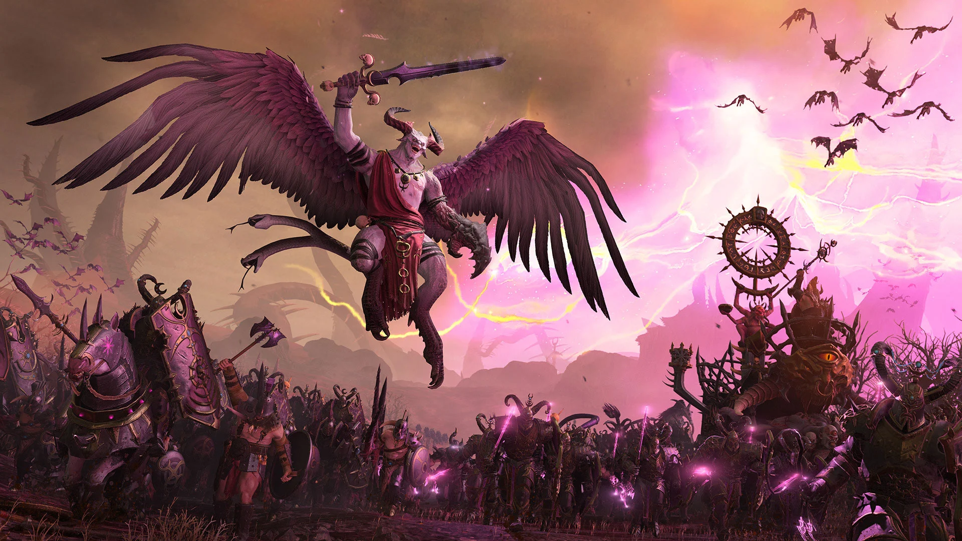 Total War Warhammer 3 Teases New Chaos Lords and Mechanics