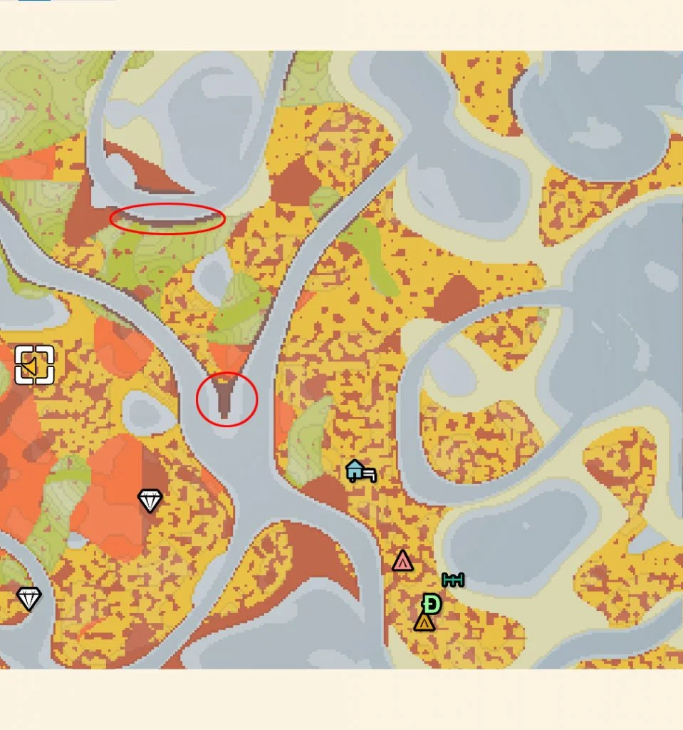 Where to Find Mangrove Stick in Dinkum - Map