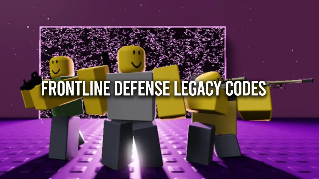 Frontline Defense Legacy Codes