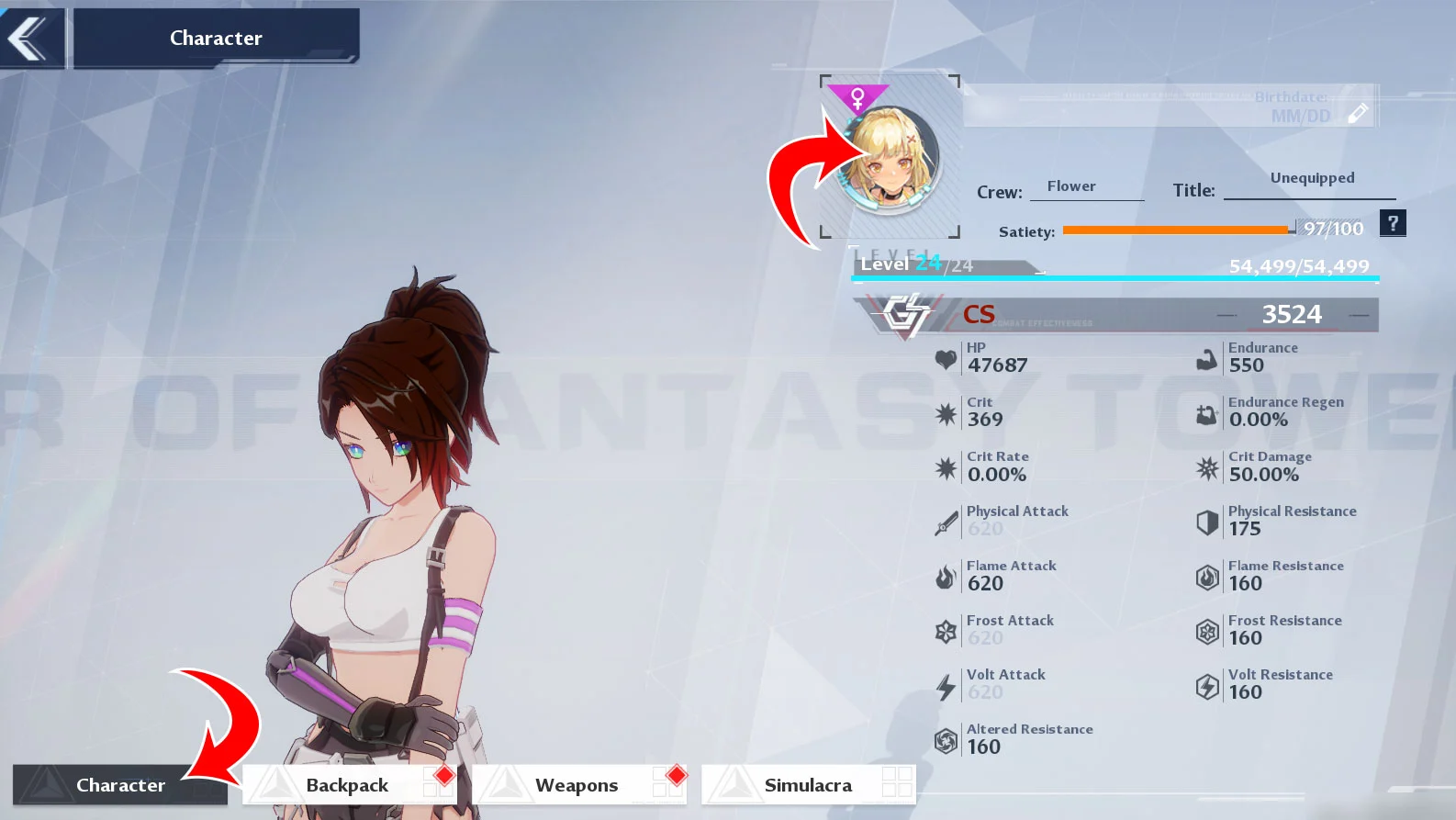 How to Change Your Avatar and Frame in Tower of Fantasy