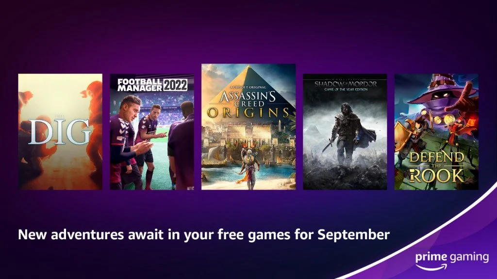 Prime Gaming Free Games for September 2022