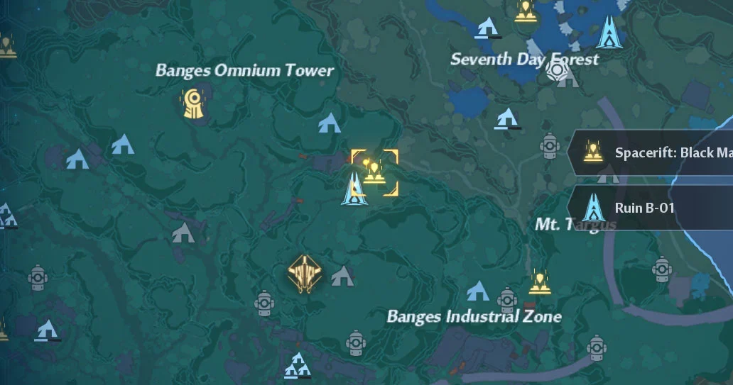 Tower of Fantasy Black Market Location