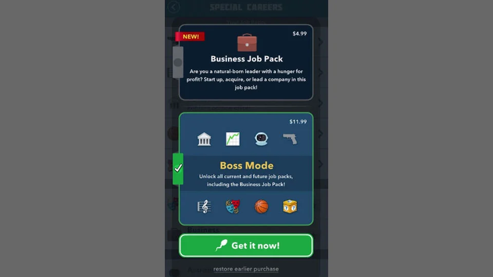 How to Start a Business in BitLife - Business Job Packs
