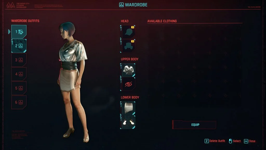 How to Transmog in Cyberpunk 2077