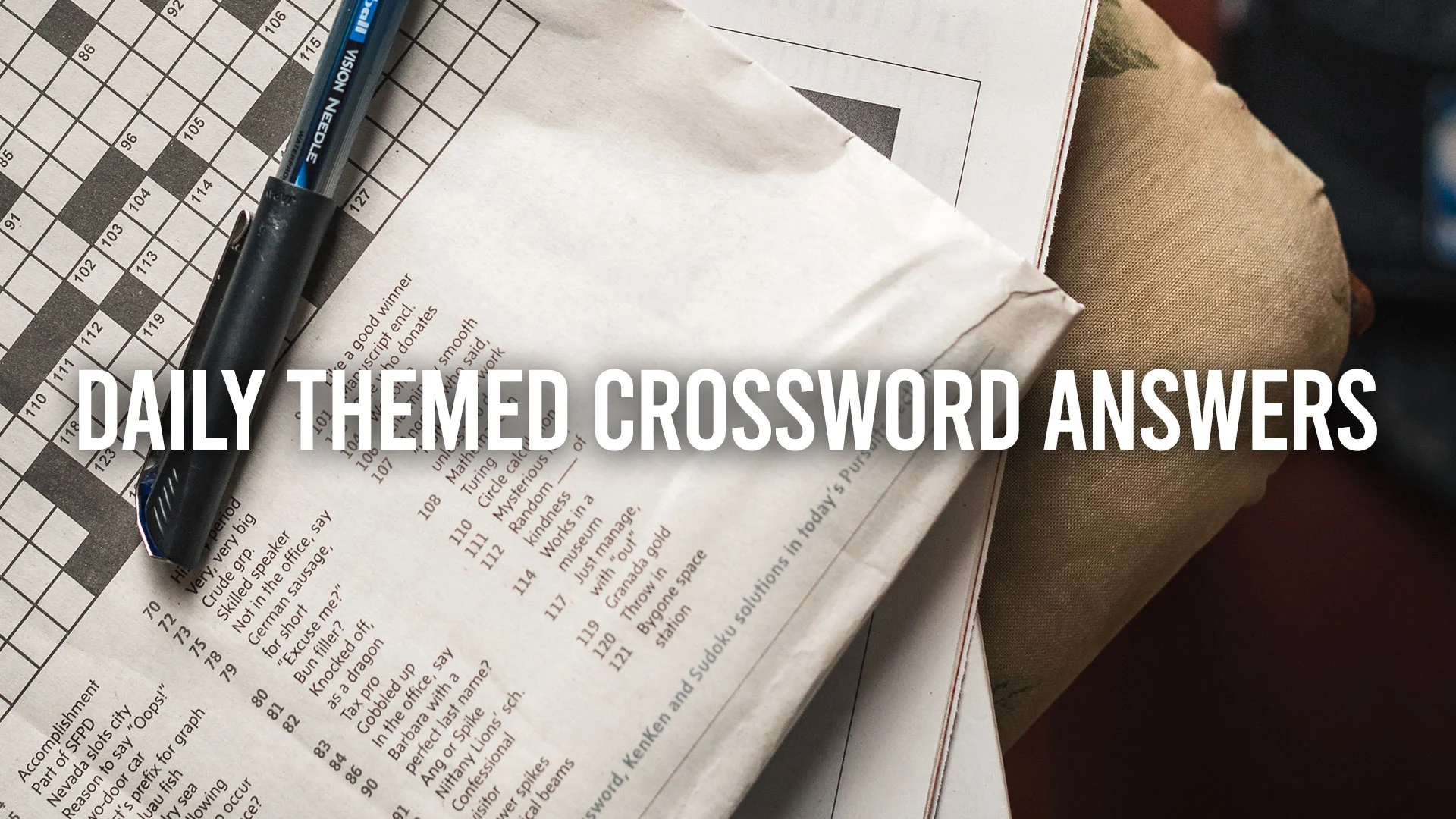 Daily Themed Crossword October 4 2022 Answers - Gamer Digest