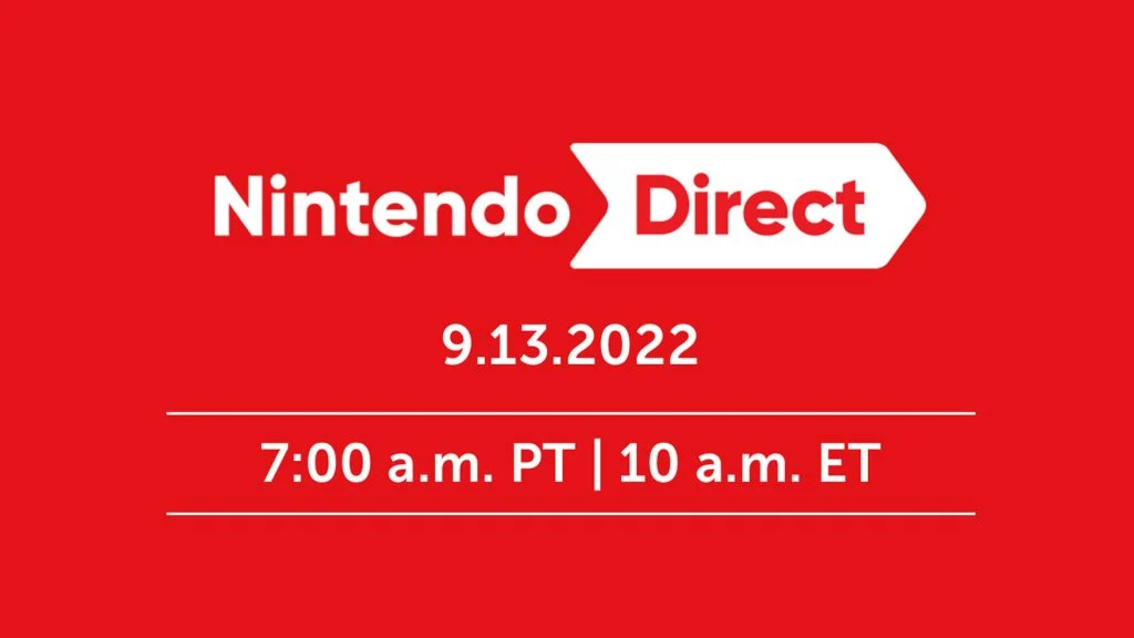 Nintendo Direct Announced for September 13