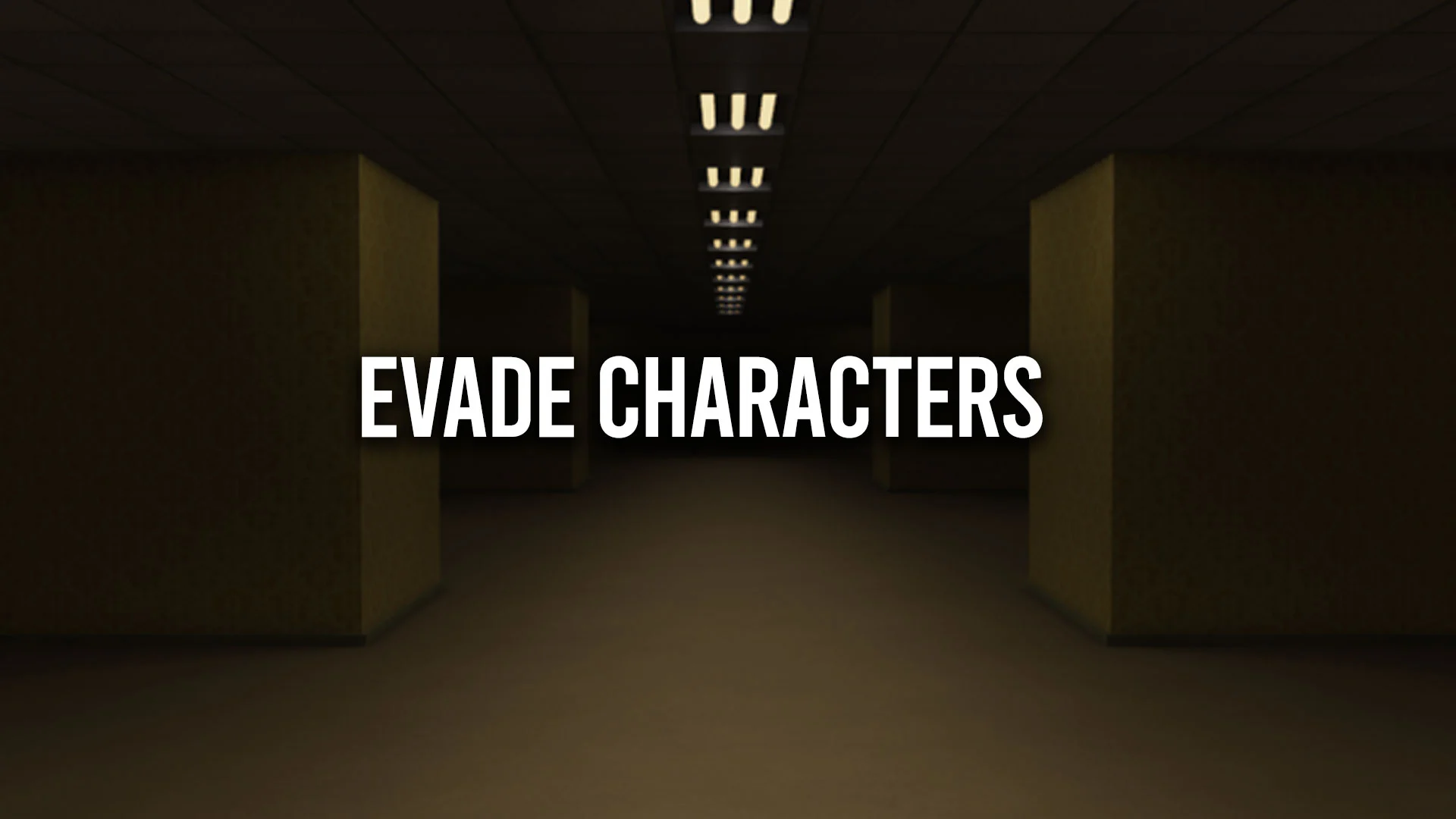Roblox Evade Characters