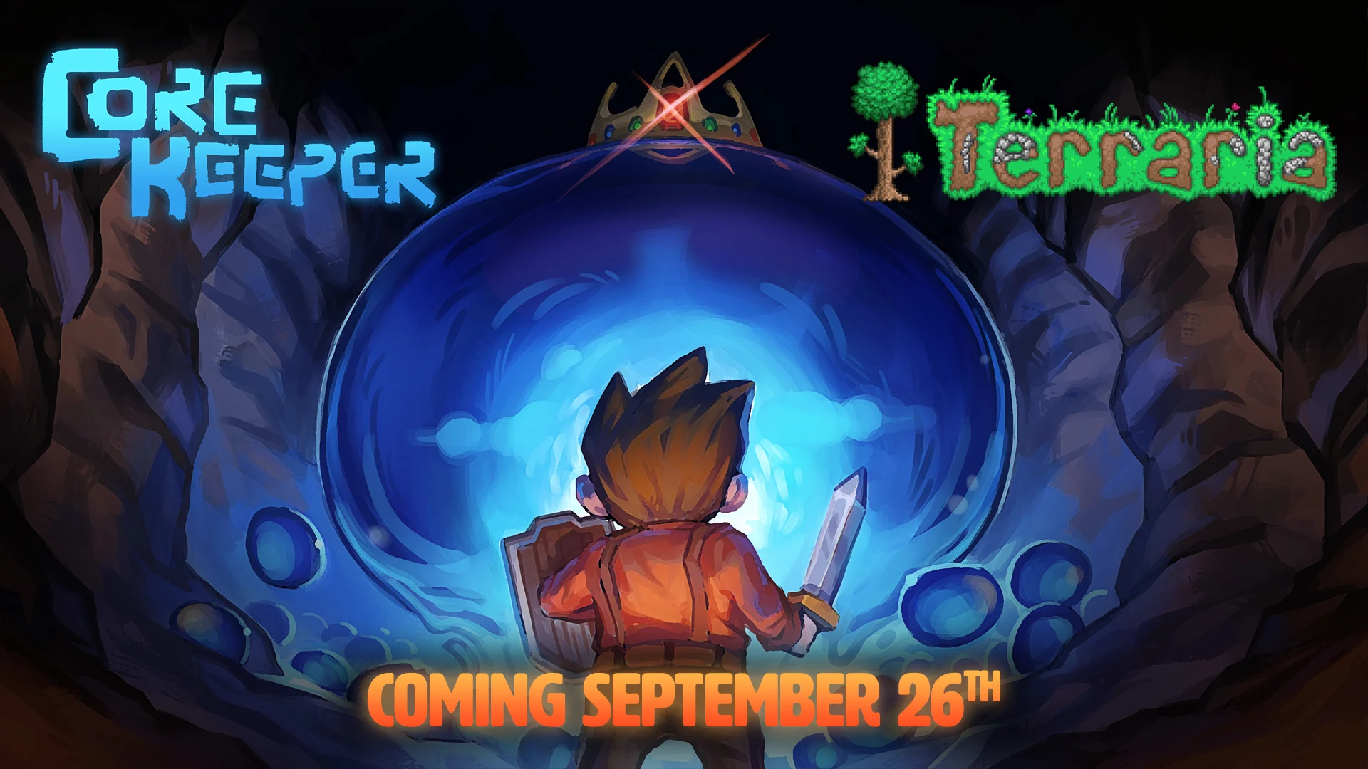 Terraria and Core Keeper Crossover Launches on September 26