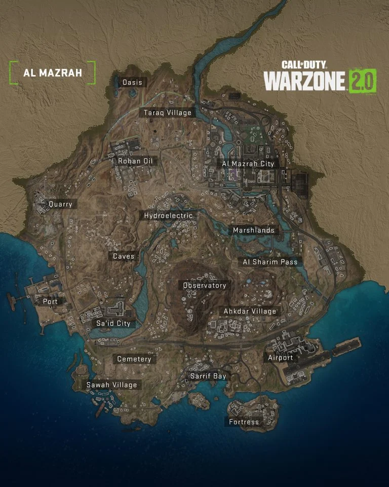 Warzone 2 Map Al Mazrah Revealed at Call of Duty Next