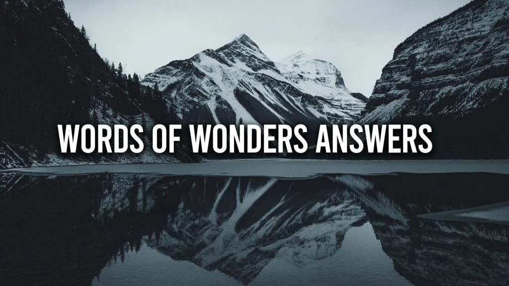 Words of Wonders Daily Puzzle September 30 2022 Answers
