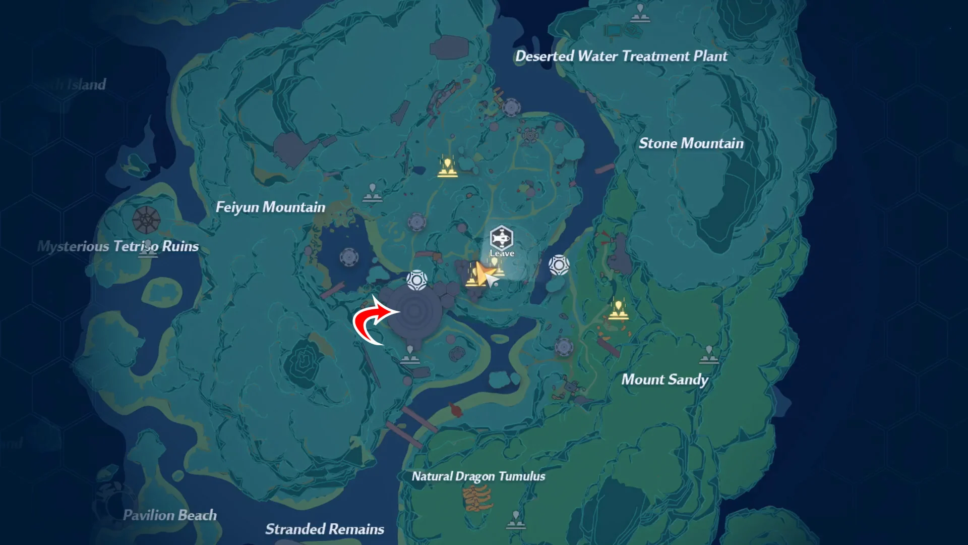 Interdimensional Frostfire Dragon Location: Tower of Fantasy