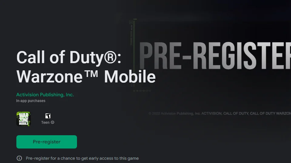 How to Pre-Register for Call of Duty Warzone Mobile