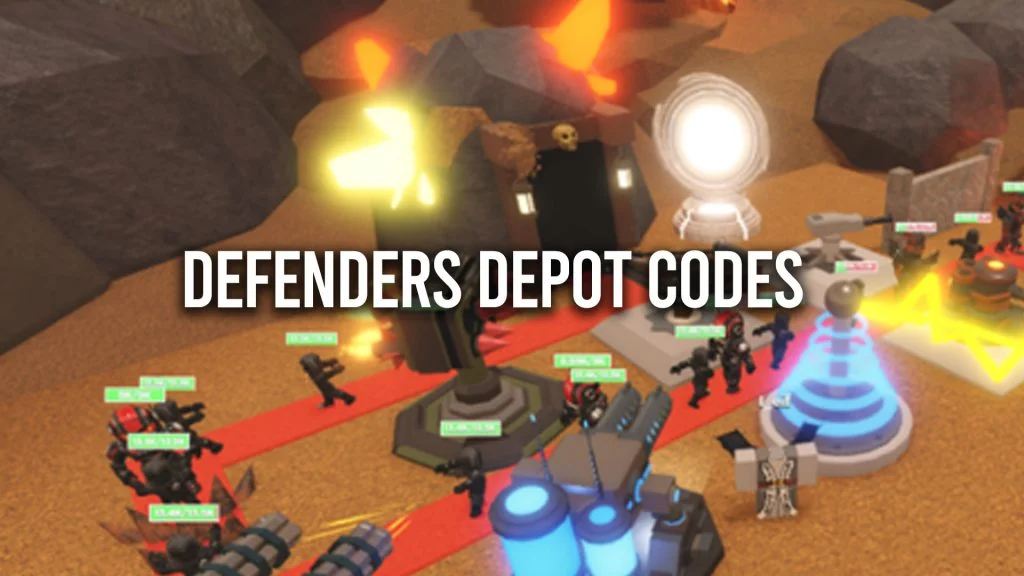 Defenders Depot Codes
