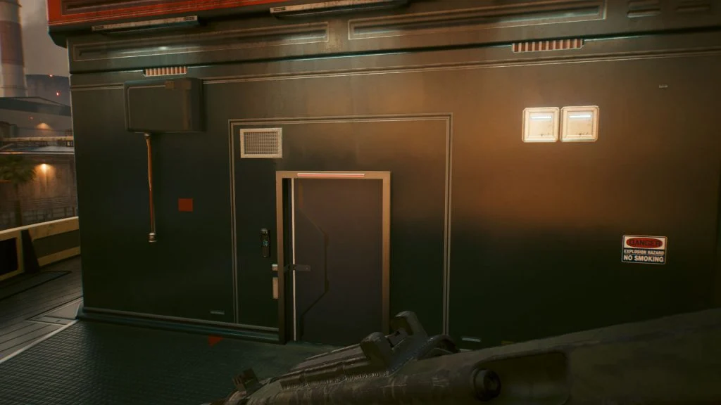 Is there a door code for Adam Smasher's hideout in Cyberpunk 2077