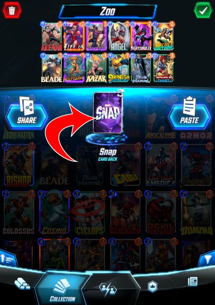 How to Change Card Backs in Marvel Snap