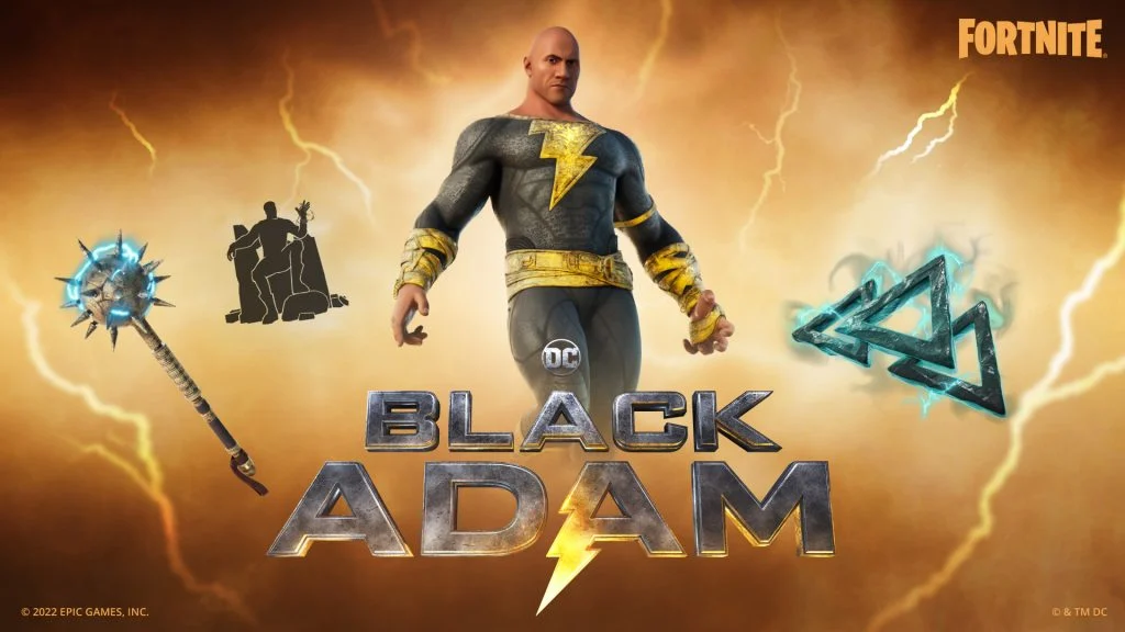 Fortnite Black Adam Skin Hits the Shop Later this Month