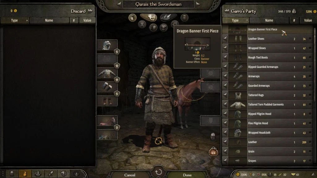 How to Increase Inventory Capacity in Mount and Blade Bannerlord