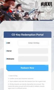 Nikke Reedem Code Goddess of Victory Nikke Codes: Gems and Vouchers (January 2026 ...