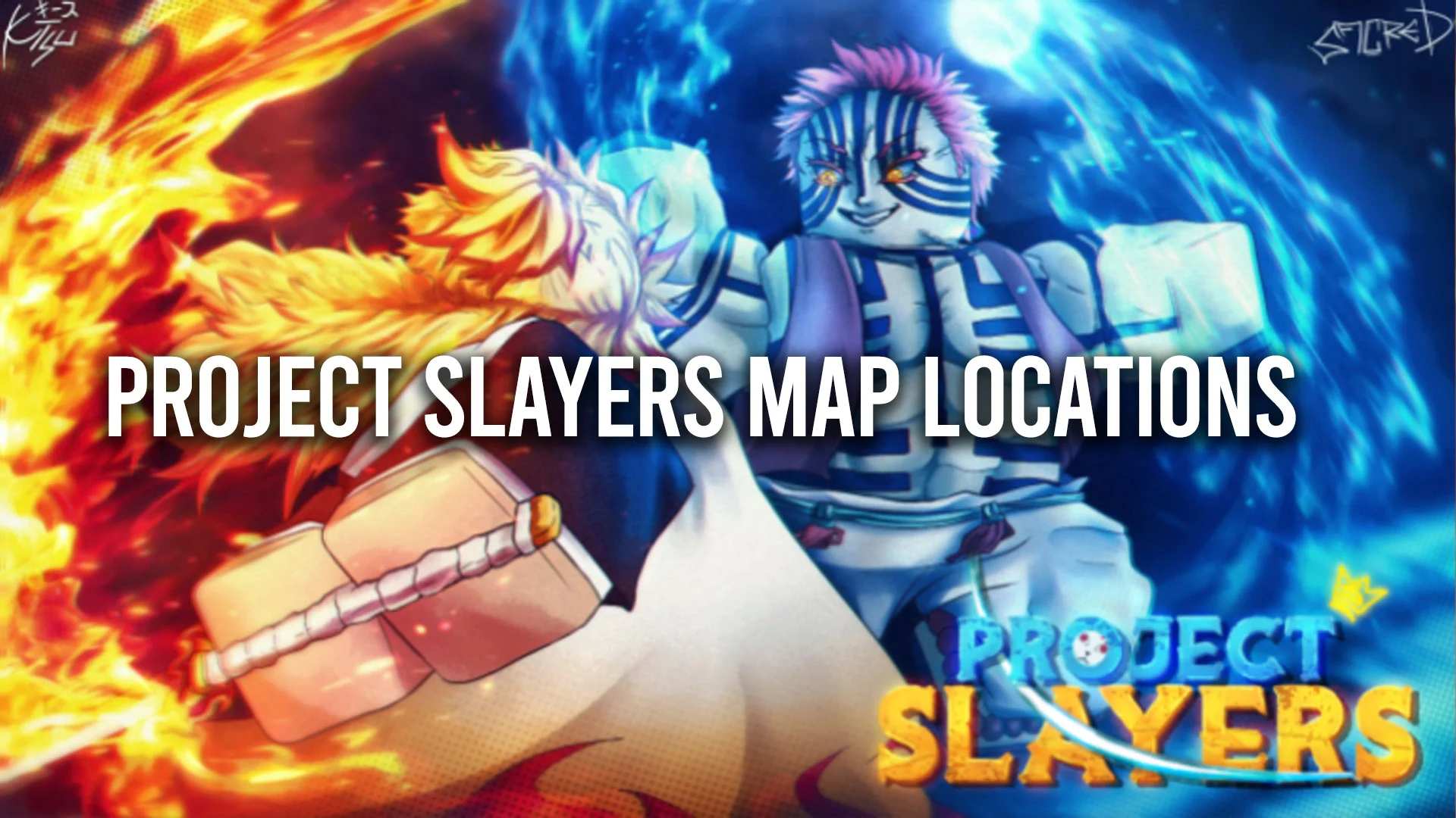 Project Slayers Map and Locations