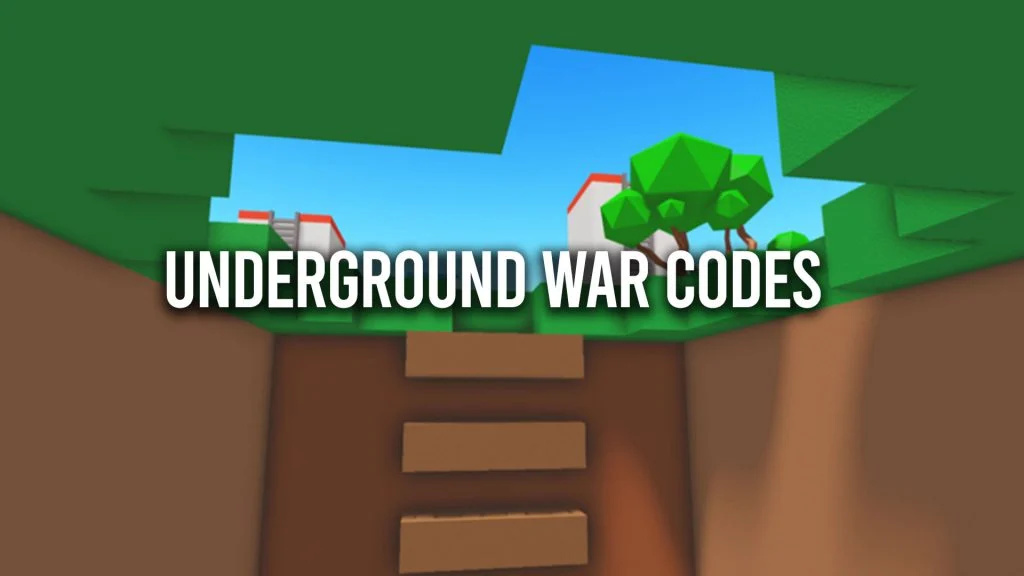 Roblox Underground War Codes (April 2025) Gamer Digest